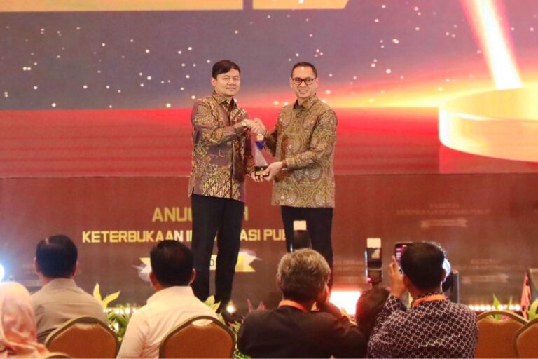 Konsisten Lima Tahun Berturut-turut, Kementerian ATR/BPN Raih Penghargaan Badan Publik Predikat Informatif 2025