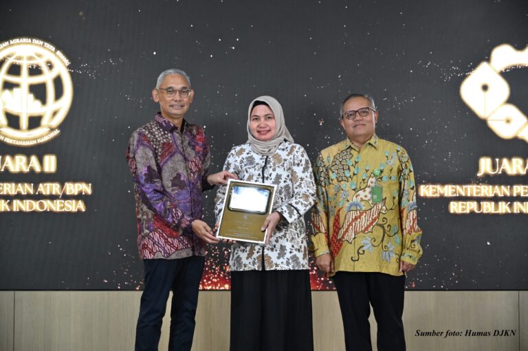 Kelola BMN Tertib dan Akuntabel, Kementerian ATR/BPN Terima Anugerah Reksa Bandha 2025