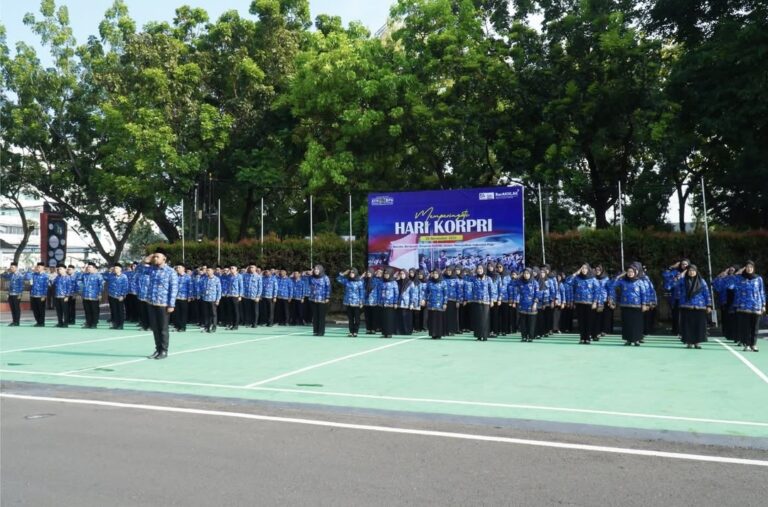 Kanwil BPN Sumsel Gelar Upacara HUT ke-54 KORPRI