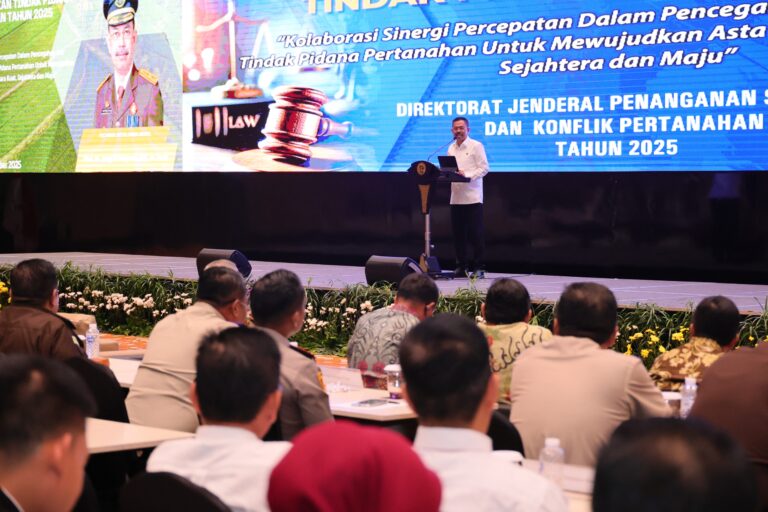 Rakor Pencegahan dan Penyelesaian Tindak Pidana Pertanahan, Plt Wakil Jaksa Agung Minta Pencegahan Diperkuat