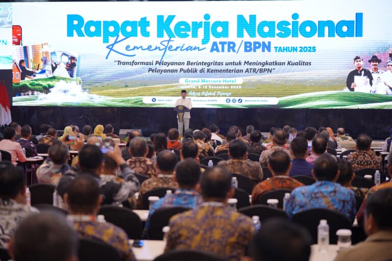 Buka Rakernas 2025, Menteri Nusron Wahid: Hasilkan Keputusan Optimal dan Berkualitas untuk Tingkatkan Pelayanan ke Masyarakat