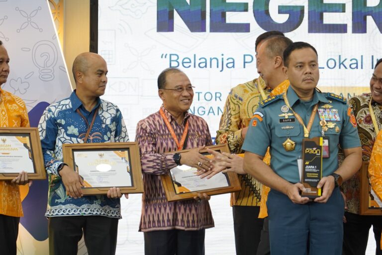 Serap 96% Anggaran Gunakan Produk Dalam Negeri, Kementerian ATR/BPN Raih Peringkat 3 P2DN dari Kemenperin