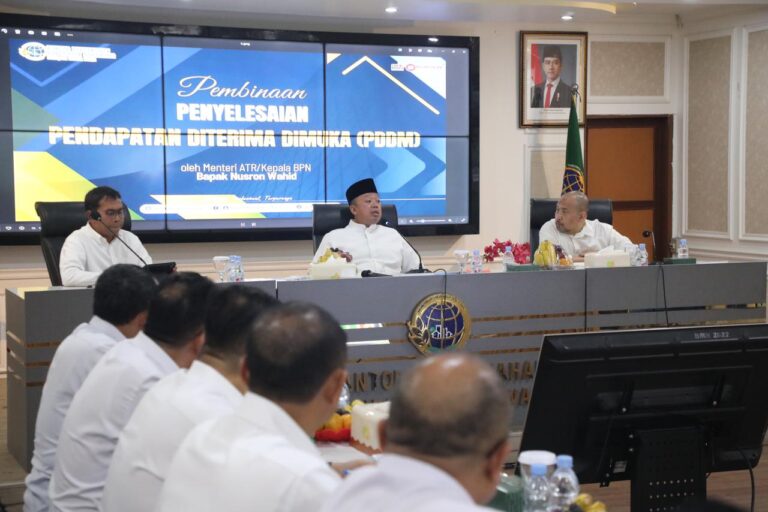 Dengar Persoalan Layanan di Lapangan, Nusron Wahid Kumpulkan Kepala Kantor Pertanahan di Jabar