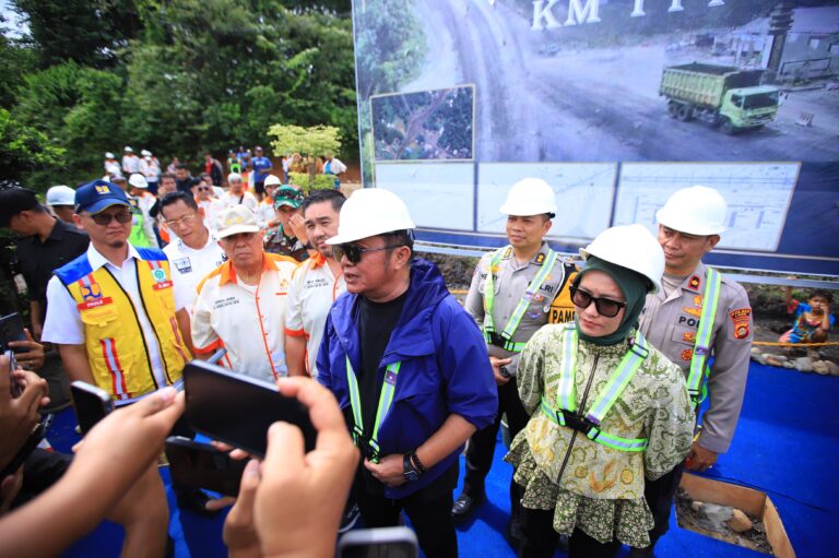 Herman Deru Resmikan Dua Proyek Vital Jalan Khusus Batu Bara di Lahat, Apa Saja Ya?