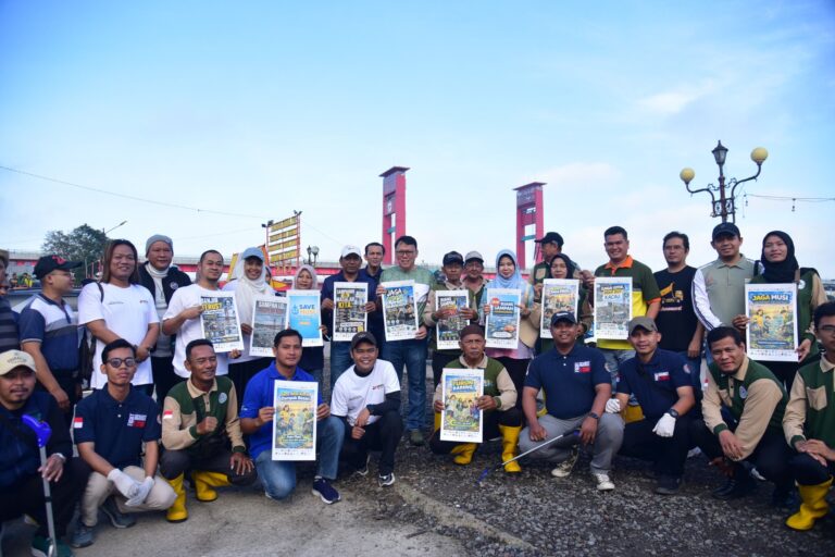 Momen Hari Bumi 2026, Pemkot Palembang Ajak Warga Jaga Kelestarian Sungai Musi