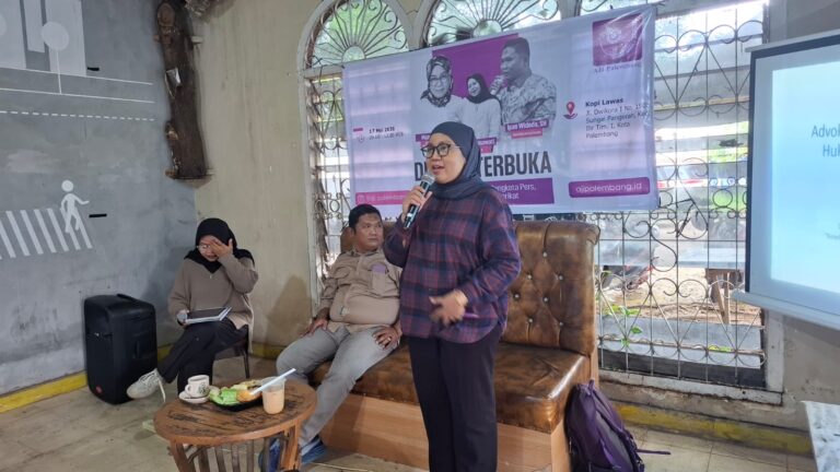 AJI Palembang Soroti Perlindungan Jurnalis dan Penyelesaian Sengketa Pers