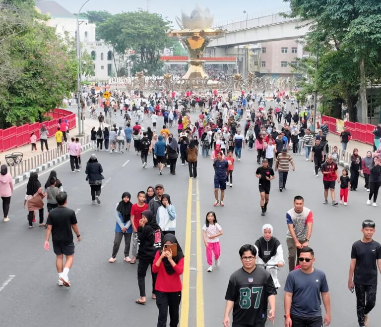 Warga Minta Car Free Day Palembang Digelar Setiap Pekan