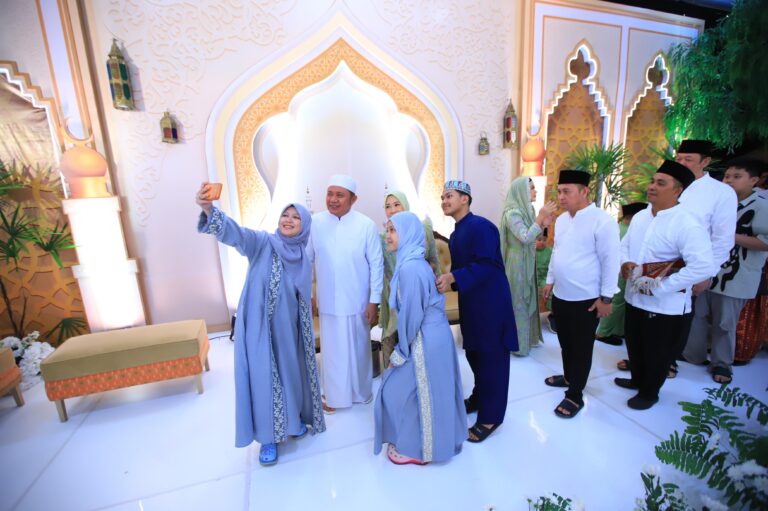 Potret Open House Iduladha Gubernur Sumsel di Griya Agung