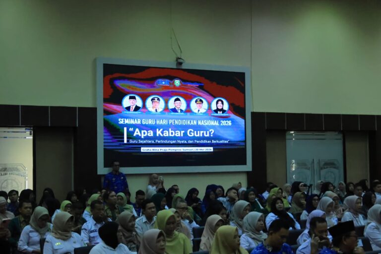Pemprov Sumsel Soroti Kesejahteraan dan Perlindungan Guru di Seminar Hardiknas 2026