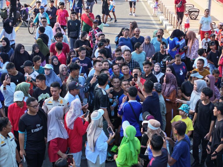 Wisatawan Antusias Coba Car Free Day, Ratu Dewa Rencanakan Jadi Agenda Mingguan