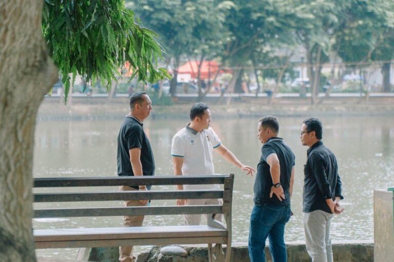 Kambang Iwak Bakal Dibangun Jembatan Berbentuk Perahu Bidar