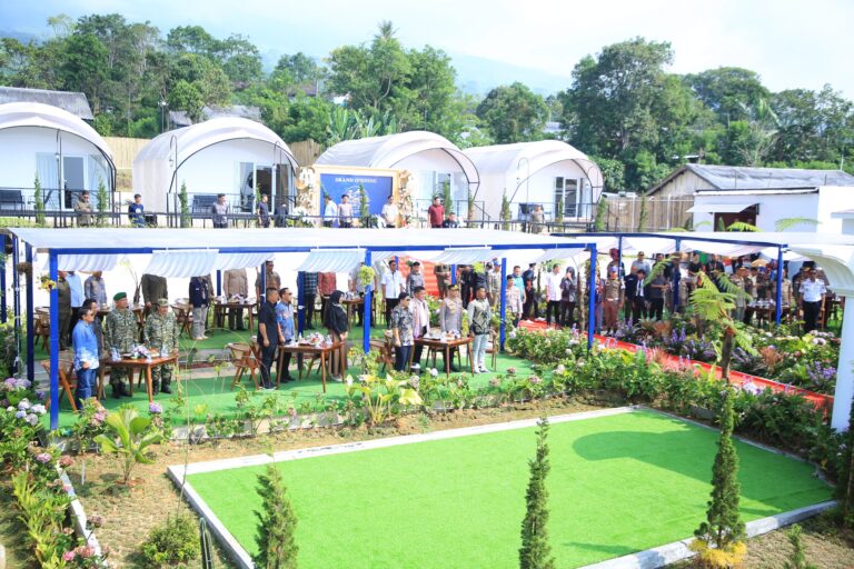 Launching Wisata Aesthetic Dempo Umi Alfatih Glamping Cafe dan Resto di Pagar Alam