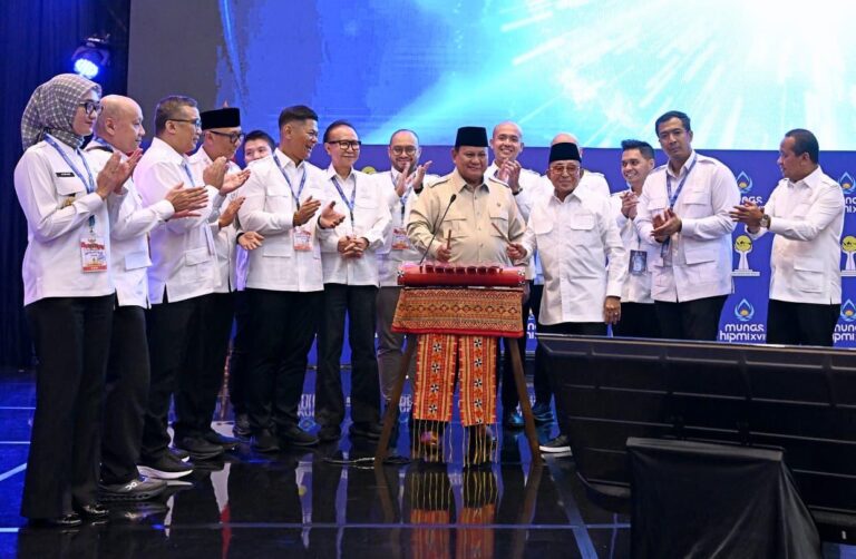 Prabowo Resmi Buka Munas XVIII HIPMI