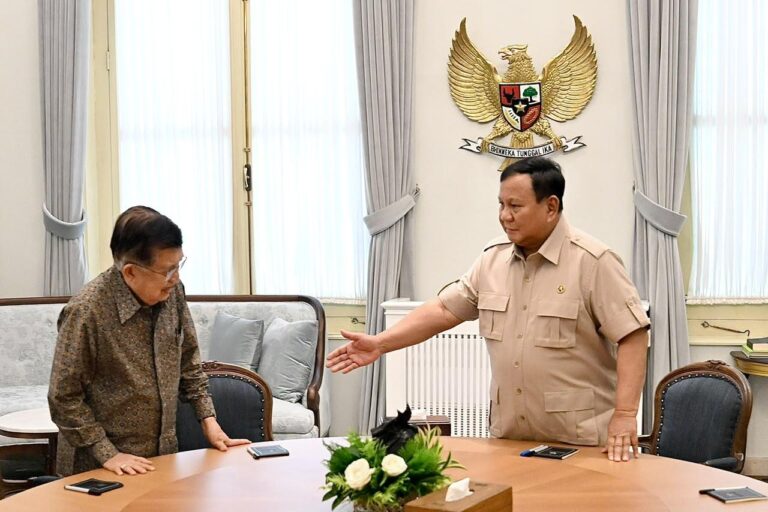 Pertemuan Prabowo-Jusuf Kalla: Bahas Pembangunan Pembangkit Listrik Berbasis Energi Bersih
