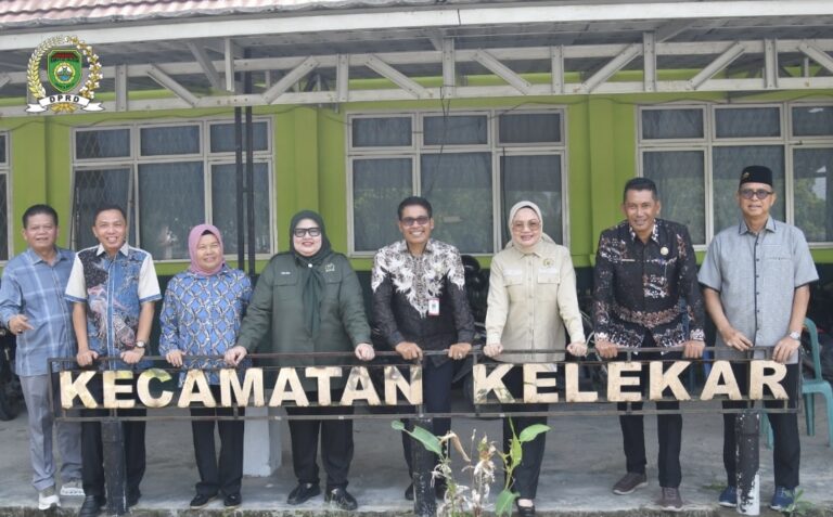 Kunker Pimpinan dan Anggota Komisi I DPRD Sumsel ke Kecamatan Kelekar Muara Enim