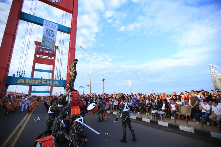 Peresmian Car Free Day (CFD) Palembang
