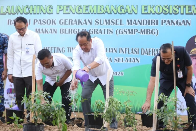 Launching Ekosistem Rantai Pasok GSMP-MBG di Lanud Sri Mulyono Herlambang