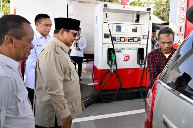 Prabowo Resmikan Mandatori Biodiesel B50 Pertama di Dunia