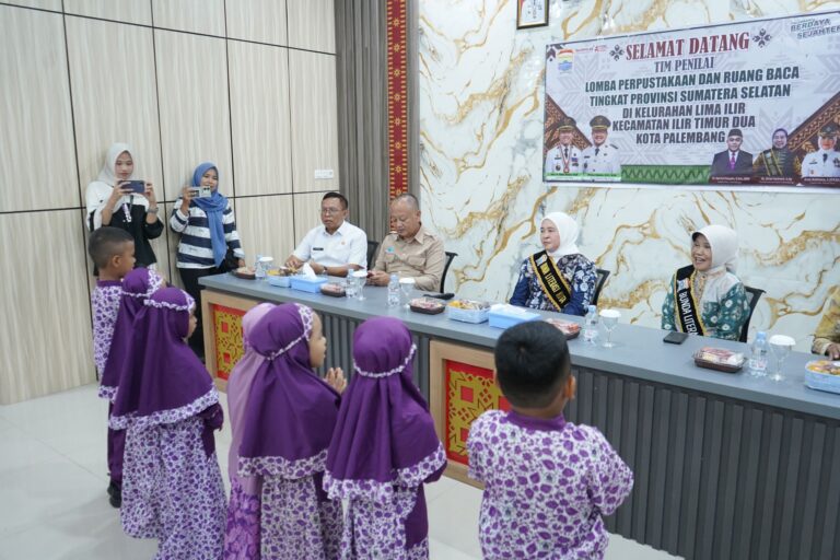 Kelurahan Lima Ilir Wakili Kota Palembang di Lomba Perpustakaan Tingkat Sumsel