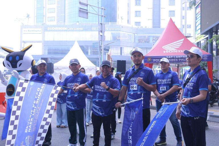 Kampanye Pergi ke CFD Palembang Naik LRT