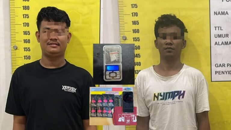 Dua Orang di Palembang Ditangkap Usai Edarkan Sabu dan Liquid Vape Etomidate