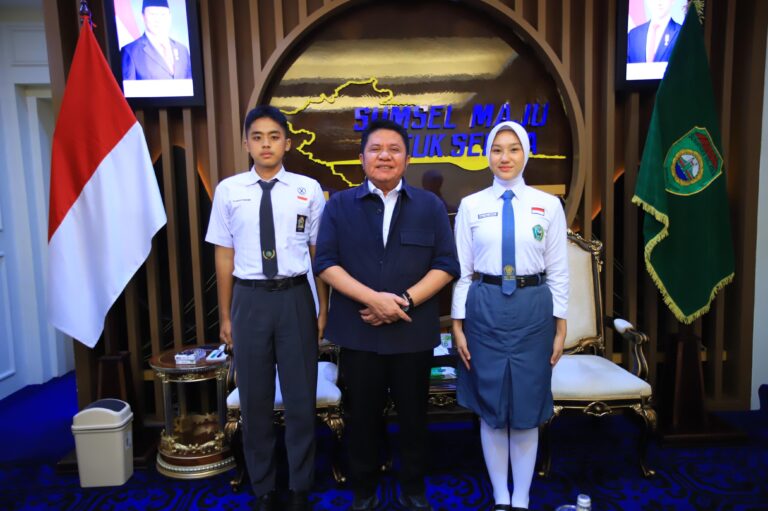 Muhammad Ikhsan Nugroho dan Khalyana Zahira Sandi Jadi Wakil Sumsel Pada Paskibraka Nasional 2026