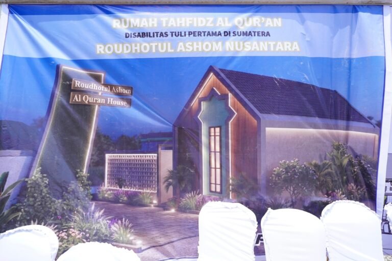 Pembangunan Rumah Tahfidz Tuli di Palembang