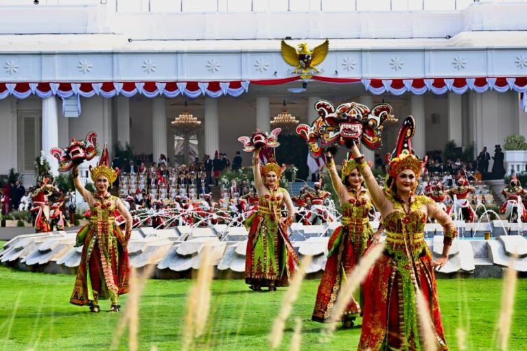 Perayaan Kemerdekaan HUT ke-81 RI di Istana Merdeka Jakarta
