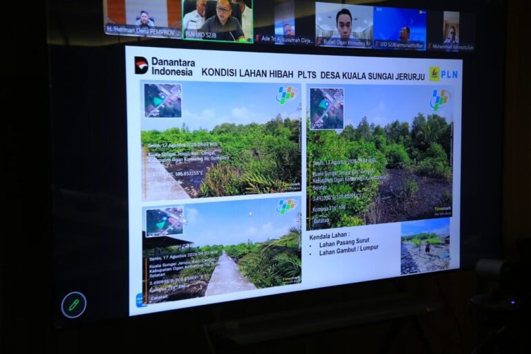 Percepat Listrik Masuk Desa, Pemprov Sumsel Bersinergi dengan Kementerian Kehutanan dan PLN